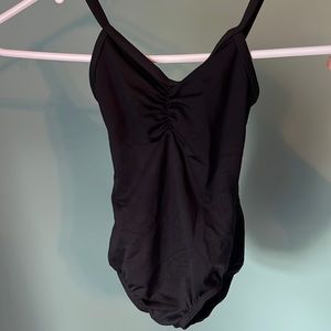 Black leotard- dance leotard- ballet leotard